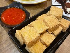 金陵炸臭豆腐-宝记烧烤·碳锅羊肉·羊蝎子火锅·夜食社(文体路创始店)