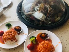 鲍鱼捞饭-港畔赶海蒸汽海鲜烧烤自助(仙螺岛店)