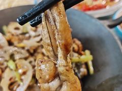 招牌干锅牛蛙-独一道·大别山土菜烧烤(雨花西路店)