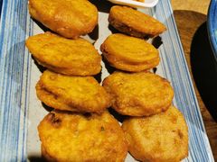 干炸藕合-小吊梨汤·北京菜·烤鸭(鸟巢店)