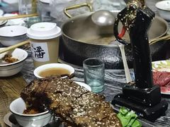-乳仔牛牦牛汤锅 烤羊排(松潘古城店)