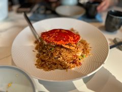 梭子蟹炒饭-杭州西湖柳莺里酒店·闻莺厅