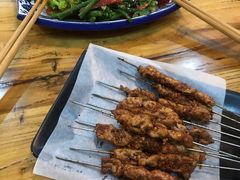 -长青菠菜面·烧烤