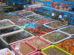-霞涌市场海鲜摆卖区