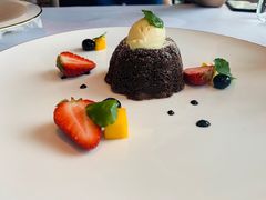 巧克力熔岩蛋糕-牛排家(北京长安街英皇集团中心店)