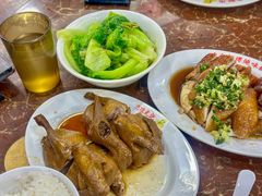 葱油鸡烧鸭双拼-陈光记烧腊店(罗保博士街店)