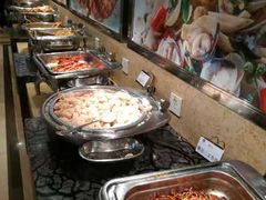 自助取餐区-芭菲盛宴·环球美食(锦城万达广场店)