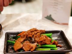 沙爹牛肉炒芥兰-满乐潮州(深业上城店)