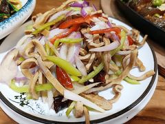 -东来菜馆•手抓海鲜家常菜•海鲜锅贴(鸽子窝店)