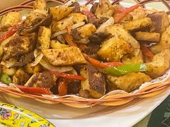 羊肉炒膜-新疆红柳花餐厅(新洲店)