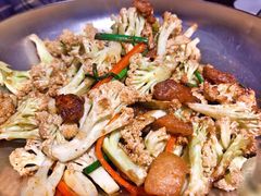 肉片有机菜花-金枝玉叶上海人家食府(三里河店)