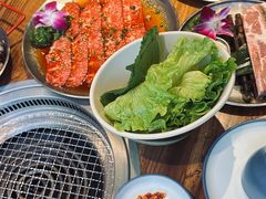 -明洞阿姨·韩式酱蟹烤肉·创意料理(三元桥店)