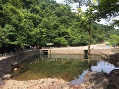 景点&nbsp;观光车上来后第一站下车就被水惊艳下-白云源风景区
