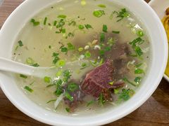 牛肉汤-草桥清真牛肉锅贴扁食店