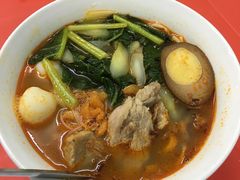 福建虾面（排骨，鱼丸，芥蓝）-青屋虾面