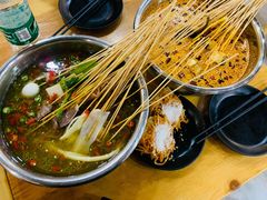 -黄鸡肉钵钵鸡