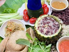 -沐毫傣泐云南菜孔雀宴•手抓饭傣味烧烤(曼听公园店)