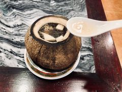 原只椰子炖竹丝鸡-益寿炖品店