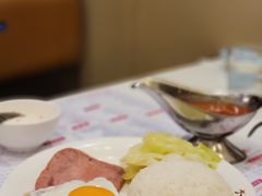 火腿蛋猪扒饭-大哥餐厅(西城花园店)