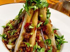 手撕茄子-九道菜有鸡鱼头(石鼓路店)