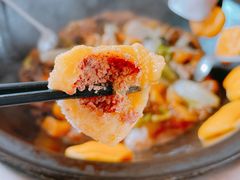 -粘豆包柴火铁锅炖