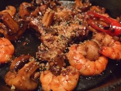 陈酒醋炒鲜虾蘑菇-夏朵餐厅(丁香店)