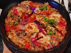 西班牙火腿奶油芝士鸡肉焗饭-C&R西班牙餐厅