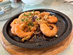铁板蒜香虾-大鸭梨烤鸭(石佛营店)
