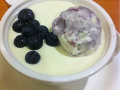 蓝莓梦幻雪双皮奶-满记甜品(优客百盛店)