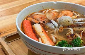 Seafood Udon Noodles