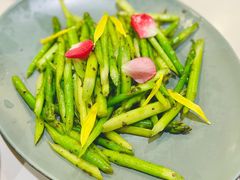 松露酱炒鲜芦笋-鹿港小镇(黄金店)
