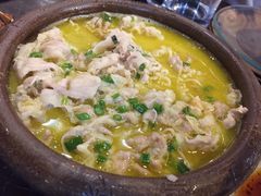 自制酸笋捞肥牛-兰溪小馆(东直门簋街店)