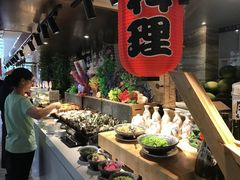 自助取餐区-威珀斯酒店·珀萃美食餐厅 | 海鲜刺身·现烤生蚝·特色烤肉