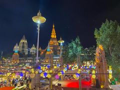 -东南亚风情赶摆街夜市