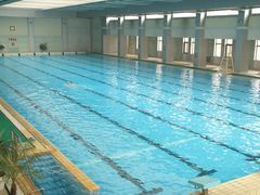 曲江宾馆游泳馆国际标准也~-曲江惠宾苑宾馆(大雁塔大唐不夜城店)