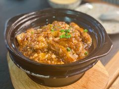 咸鱼鸡粒茄子煲咸鲜下饭-潮堂 · 潮州菜(国贸商城店)