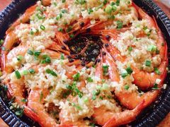 生焗铁板蒜香虾-和记小菜(大宁店)