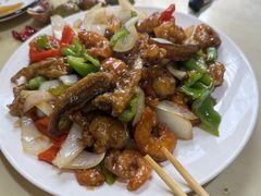 海鲜爆三样-小红门海鲜