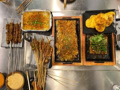 烤羊肉-大汗烧烤滩羊馆(清水河公园店)