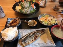 碳烧青花鱼定食-松岛日本料理(汾江路店)