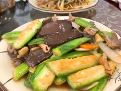 时菜炒鹅杂-鹅香阁私房菜(一鹅五味)