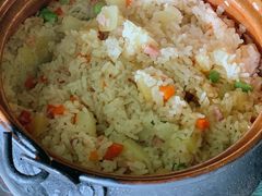 铜锅火腿饭-北海聚友阁  腾冲北海湿地