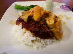 咸蛋双拼饭-太兴烧味餐厅(香港机场店)