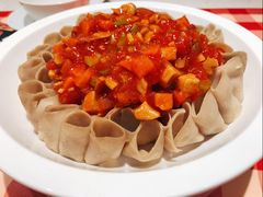 浇汁莜面-西贝(上海中心店)
