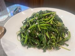 清炒红苋菜-再回头私房菜·老南京菜