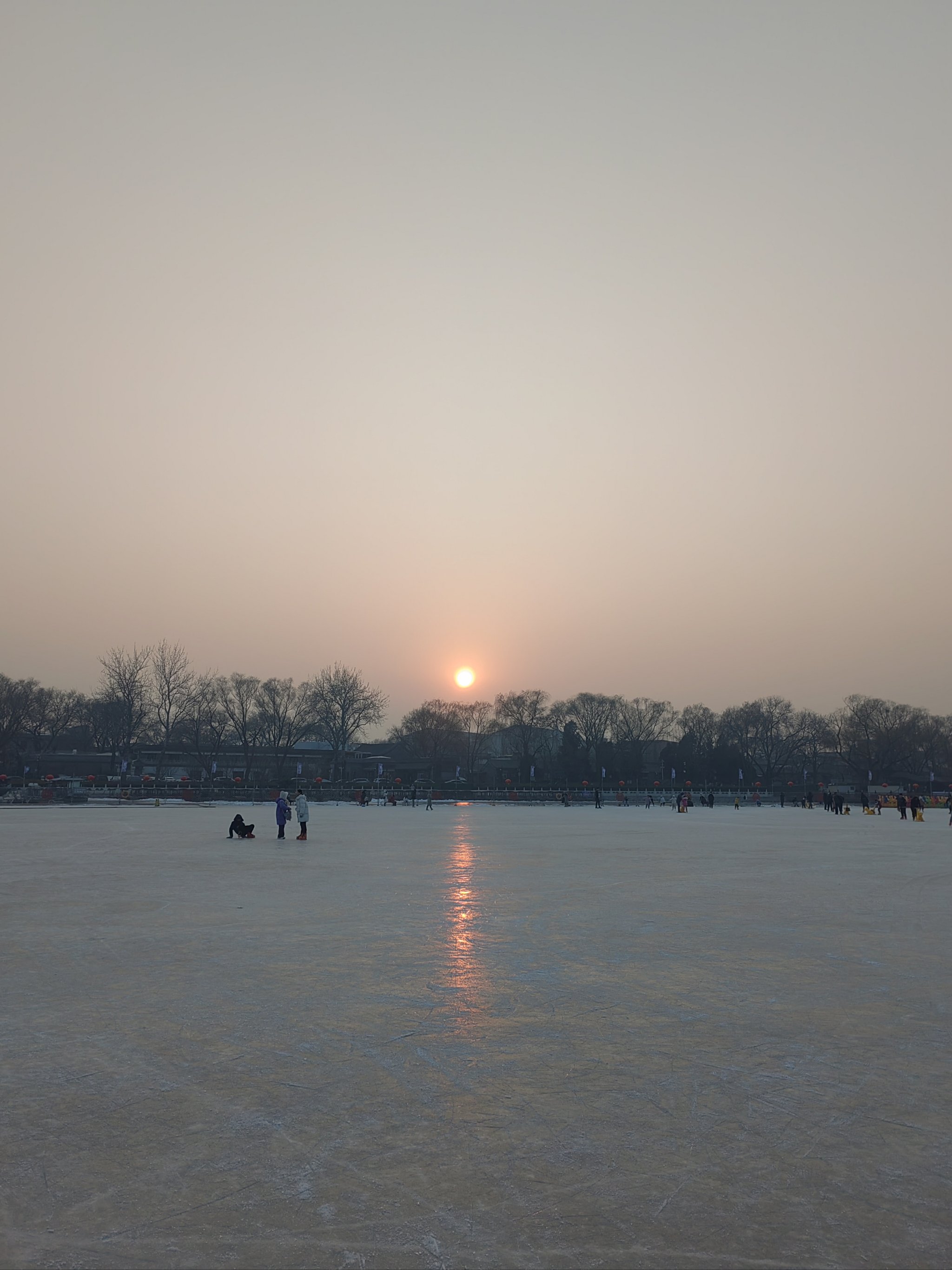 北京什刹海冰场图片图片