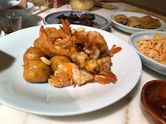 梨球果仁虾-小吊梨汤·北京菜·烤鸭(鸟巢店)