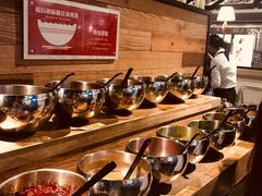 自助调料区-左庭右院鲜牛肉火锅(南通CBD大有境店)