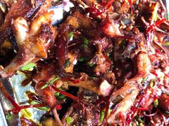 炒鸡架-勃利地摊·勃立小串烧烤