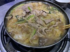 牛肉火锅面-海花锅盖烧烤店(怡馨家园店)